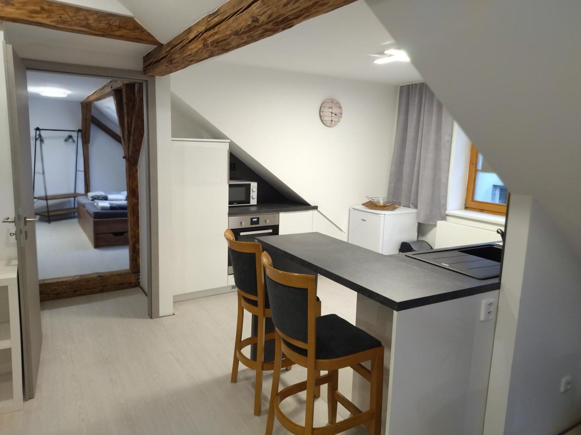 Apartmany S Vyhledem Na Zamek Вимперк Экстерьер фото